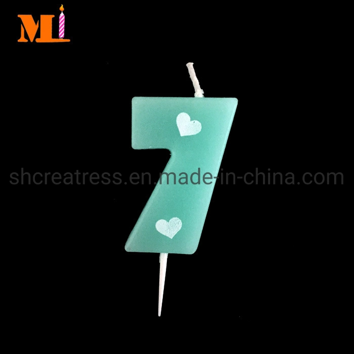 Happy Birthday Number Candle Favors Kids Party Decoration