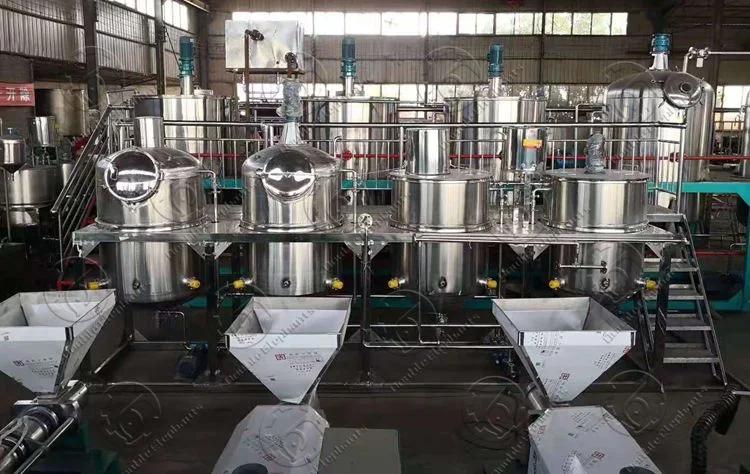 Small Edible Oil Refinery Plant, Palm Oil Refining Machine