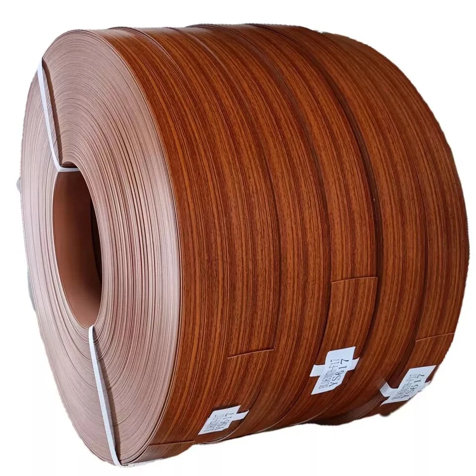 Good Price PVC Edge Banding Furniture Decorative Matt and Embossing Plastic Tape Strip