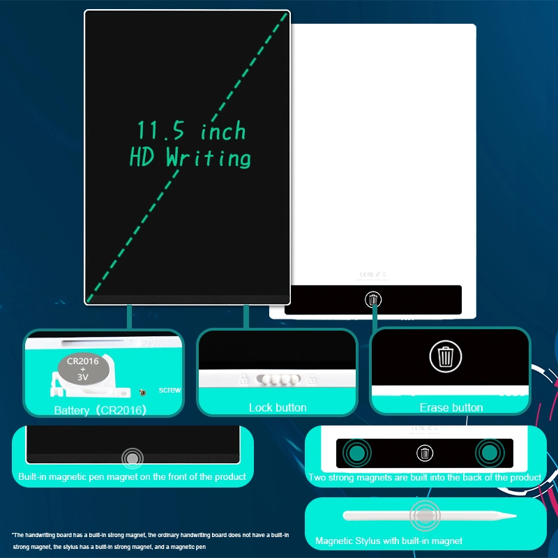 Desenho de escrita LCD Tablet 15 polegadas LCD digital Notepad Caligrafia Placa grafica Bbs da Educação Business