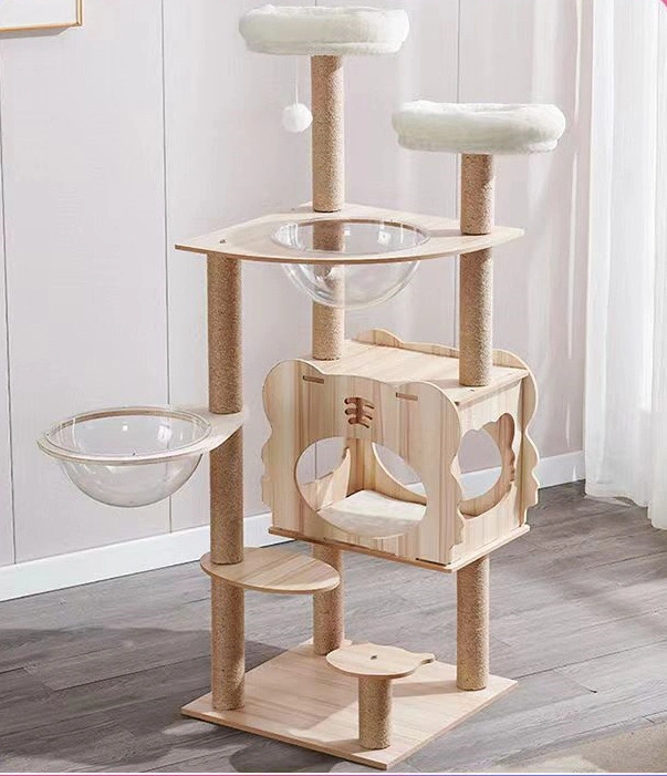 Furniture Plank Cat Climbing Column Cat Platform All-in-One Pet Toys