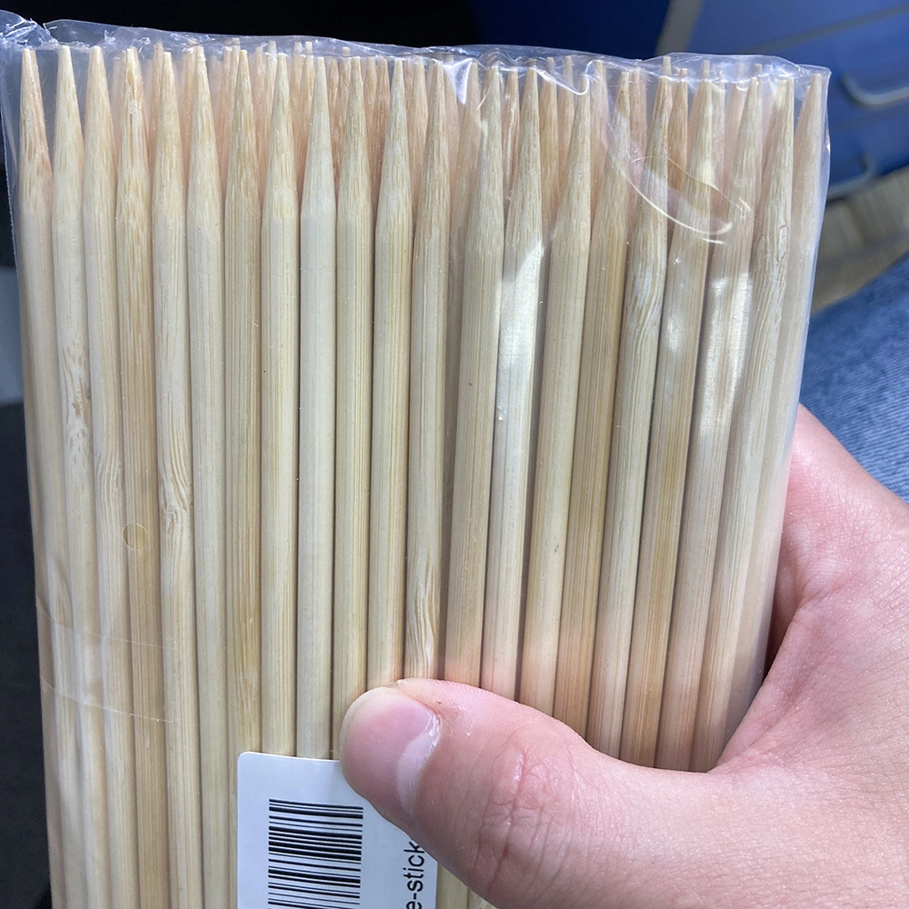 Disposable Biodegradable BBQ Skewer Bamboo Sticks