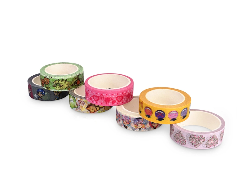 High quality/High cost performance  Colorful Deco Washi Fashion Tape