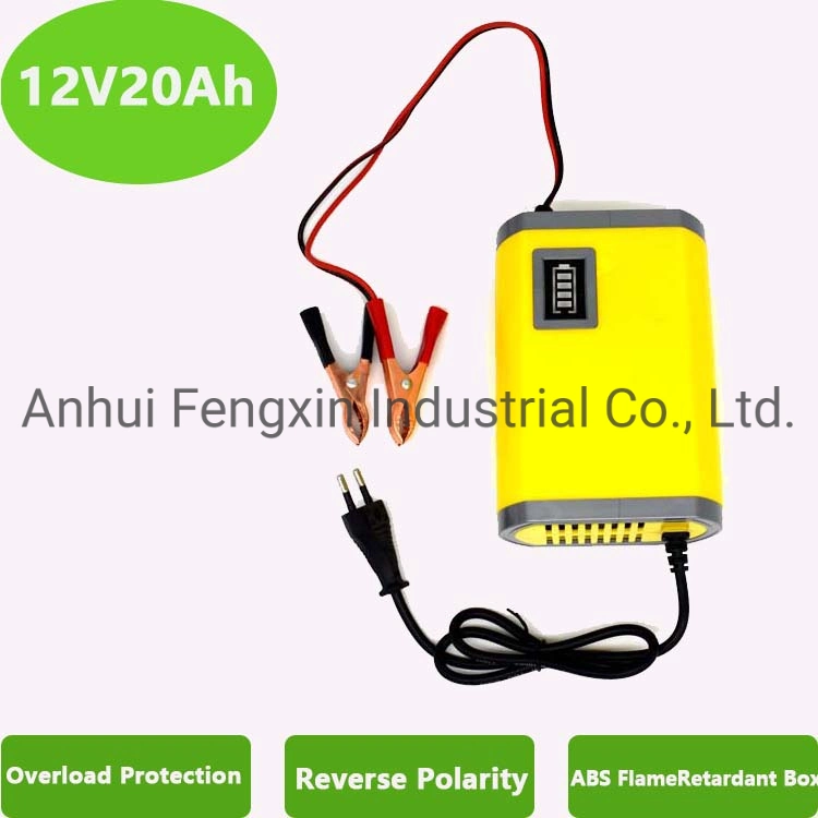 12V15ah Electric Spray High Frequency Car Battery Charger with Reverse Connect Mec1215