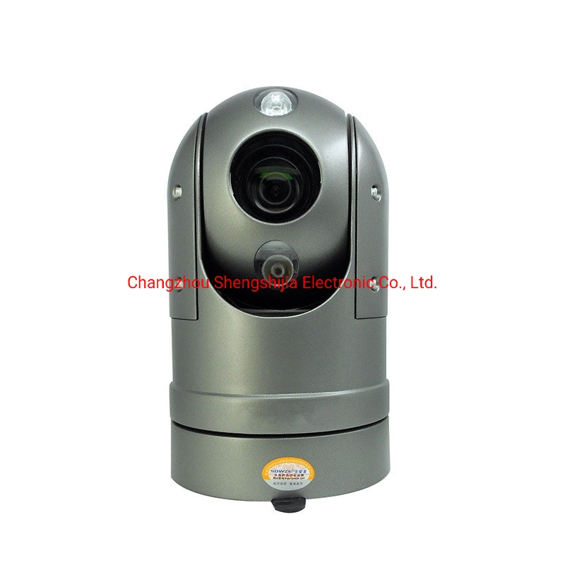 Vehicle Detection Thermal Imaging PTZ CCTV Camera