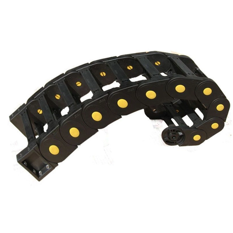 55 Series Cable Carrier Enhanced Nylon PA66g Bridge Can Be Opened on Both Side Type Drag Chain