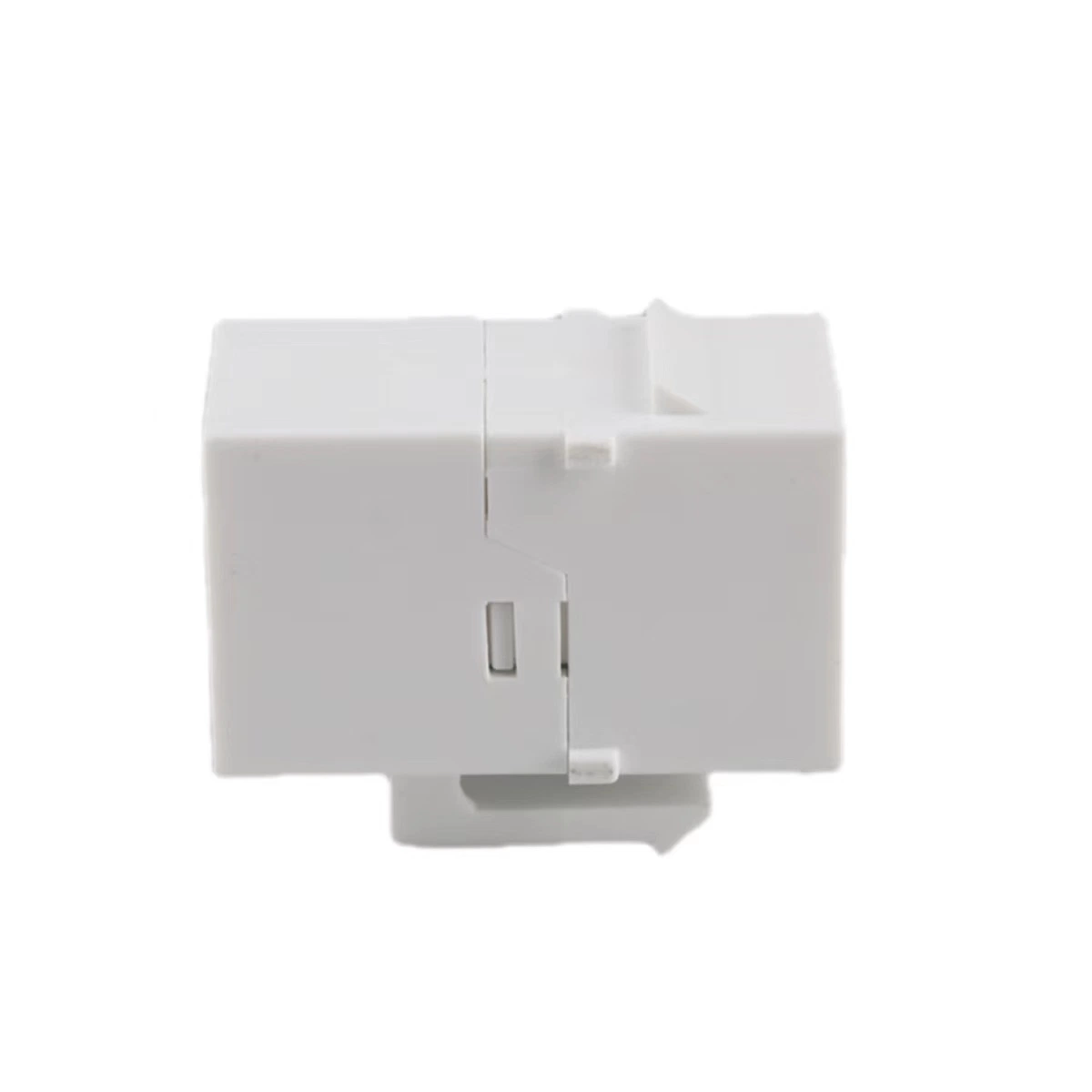 Cat3 Phone Jack 180 Degree Rj11 Keystone Jack Straight Coupler