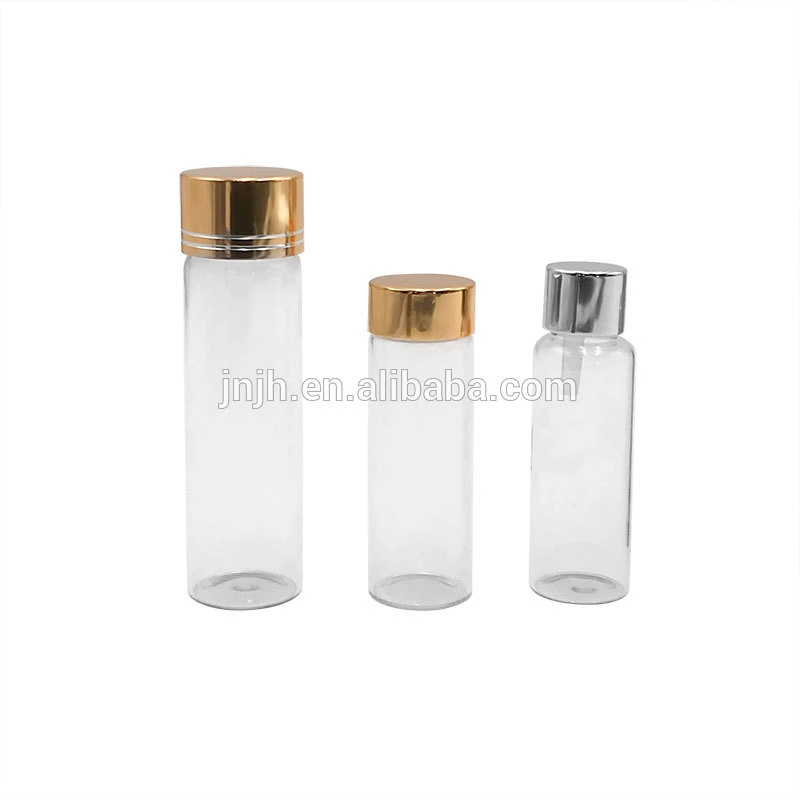 Lab and Medical Flat Bottom or Round Bottom Glass Test Tube with Cork for Preroll Packaging