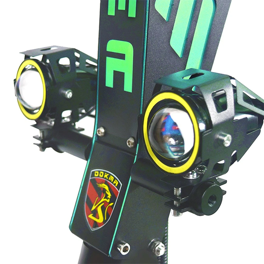 [New Release]Dokma Dninja Logo Customizing Service 11 Inch Dual Motor 72V 7000W Panasonic 40ah with Damper 2 Wheels 100kph Folding Electric E Kick Scooter(XNYC)