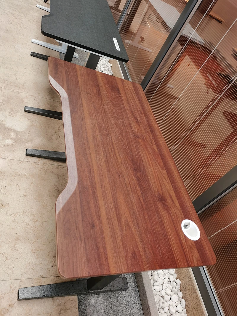 Acero estructura de escritorio de computadora Escritorio Oficina de mesa de madera Muebles