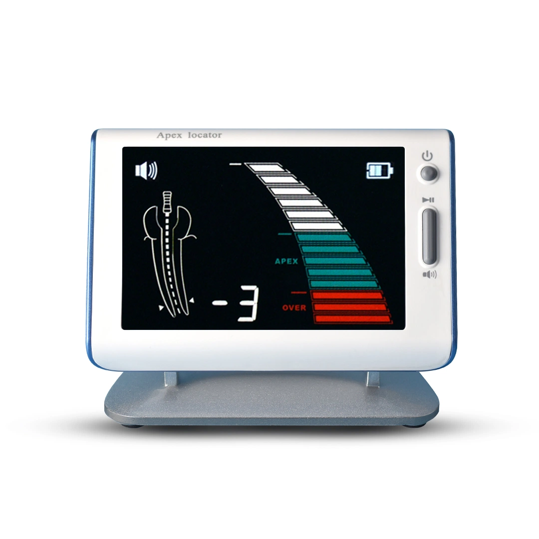 Localizador de Apex Dental Endodoncia Medición INSTRUMENTO DE MEDICIÓN 4.5 LCD con Clip de archivo de la sonda de gancho de otros equipos dentales