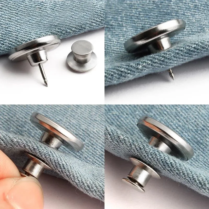 Factory Low Price Custom Metal Pants Snap Buttons Clothes Adjust Buttons