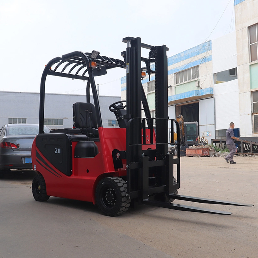 Image de marque chinoise 2-ton petit chariot élévateur à fourche électrique du chariot élévateur peut être utilisé en intérieur