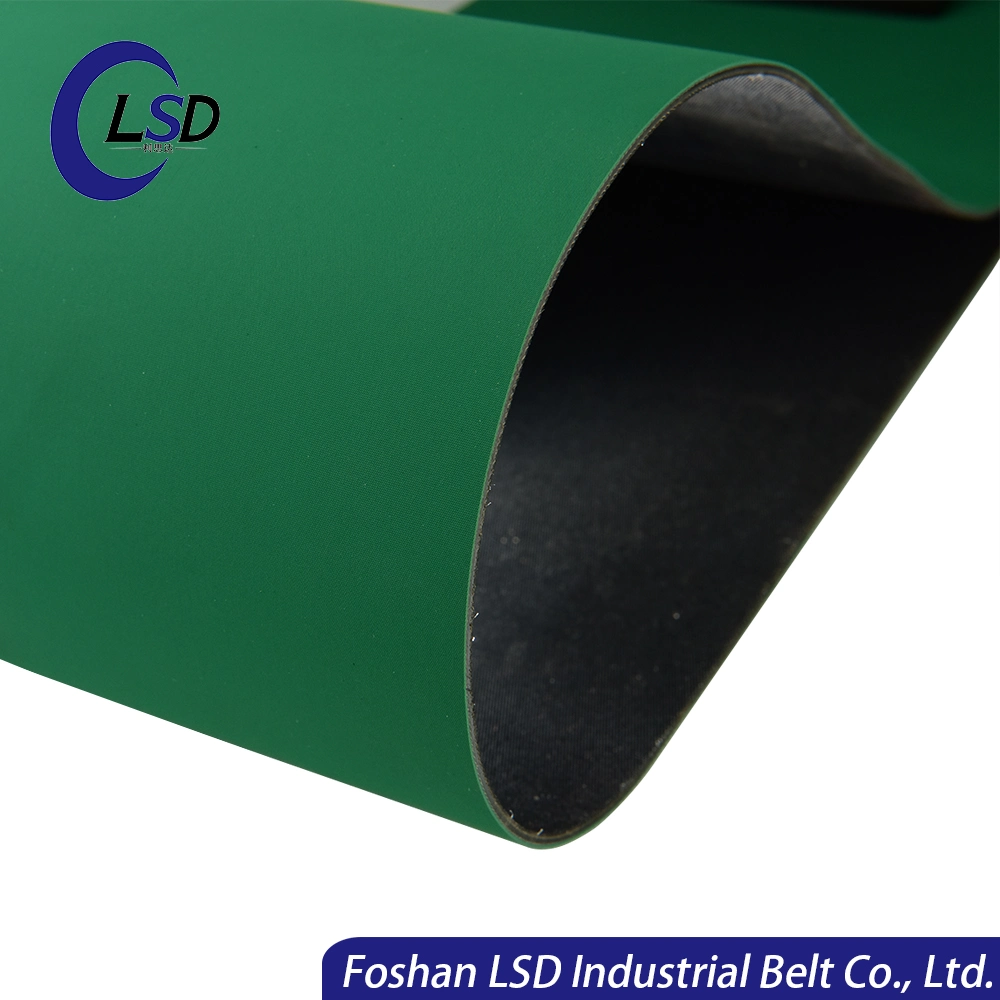 Factory Customized Leather Rubber Flat Transmission Belt for Industrial Machines