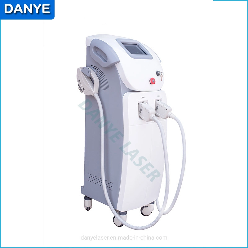 Elight Hair Removal and Skin Rejuvenation with Double Handles 560nm and 695nm