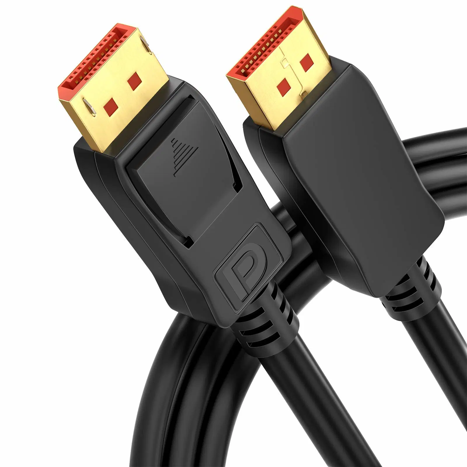 DisplayPort-Kabel 1,4 8K DisplayPort-Kabel DP-Kabel Stecker auf Stecker Unterstützung 8K 60Hz 4K 144Hz 1080p 240 HDR Video Gaming-Kabel für HDTVs, Displays, Monitore Grafik