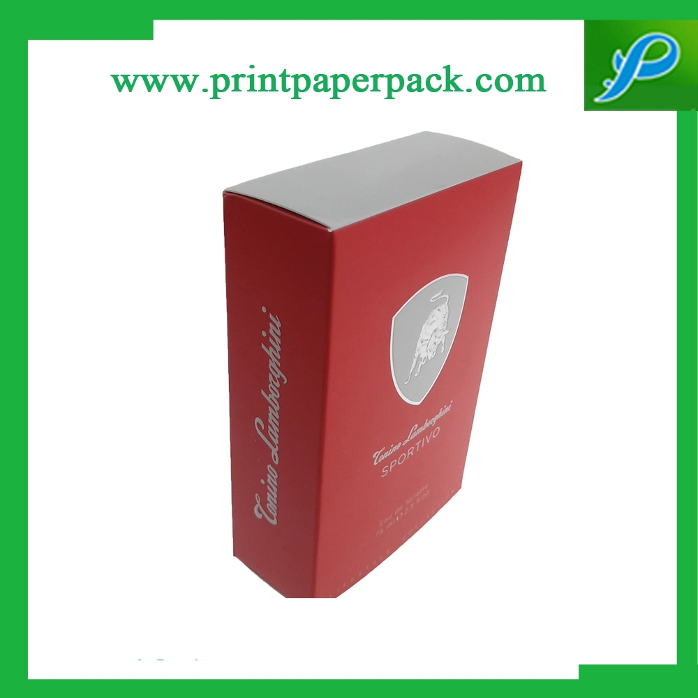 Custom Luxury Name Brand 125ml Perfume Paper Packaging Boxes