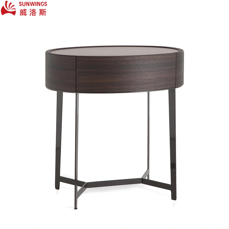 Nordic Unique Design Solid Wood Night Table Furniture for Bedroom