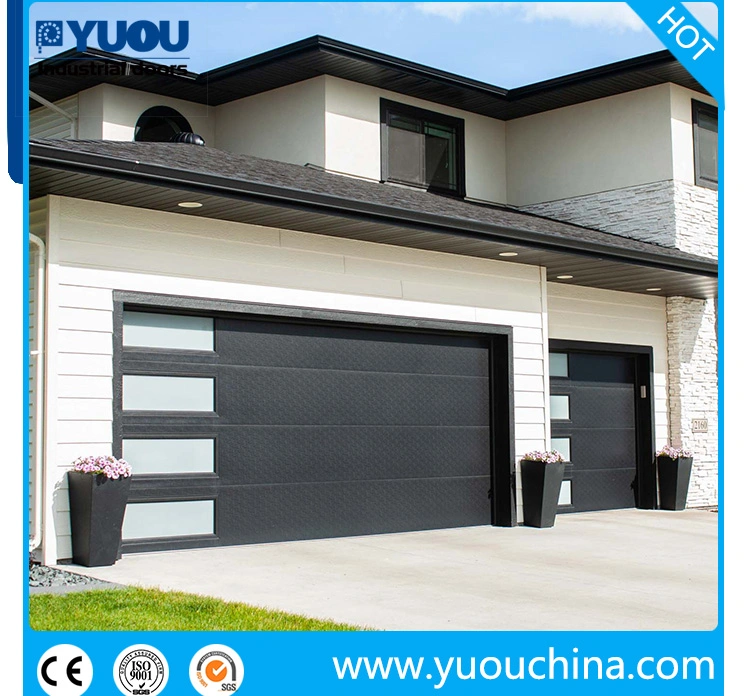 Automatic Security Fireproof Folding Overhead Garage Door