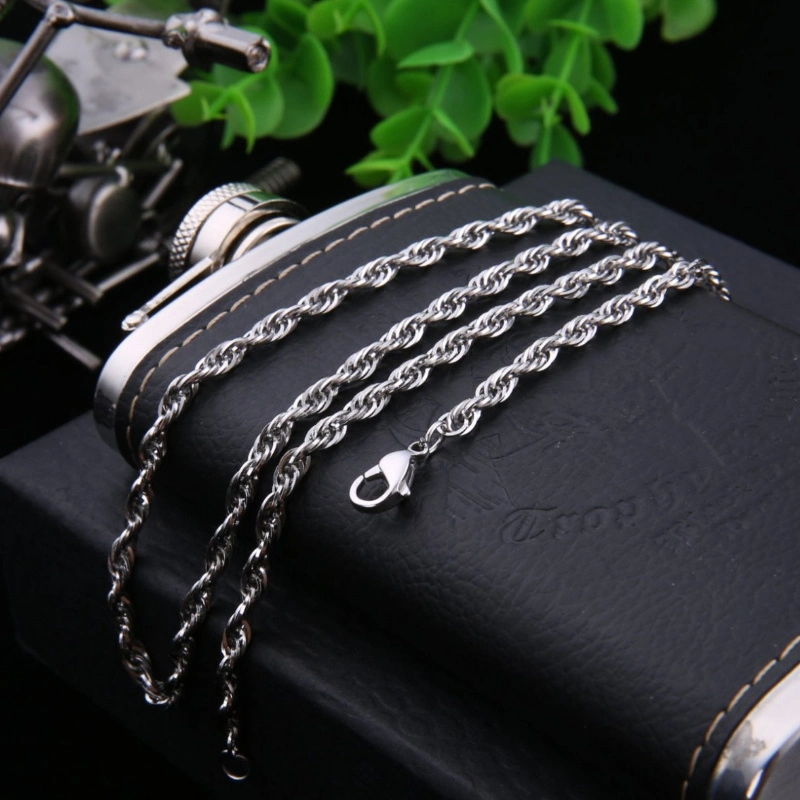 Wholesale/Supplier Triplicate Square Wire Chain Necklace Bracelet Jewellery Fashion Accessories Stainless Steel