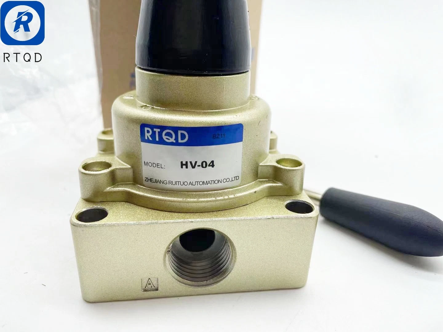 Pneumatic Component Hv Series Hand Valve Manual Valve Manual Switch Manual Directional Valve Hv-02, 03, 04