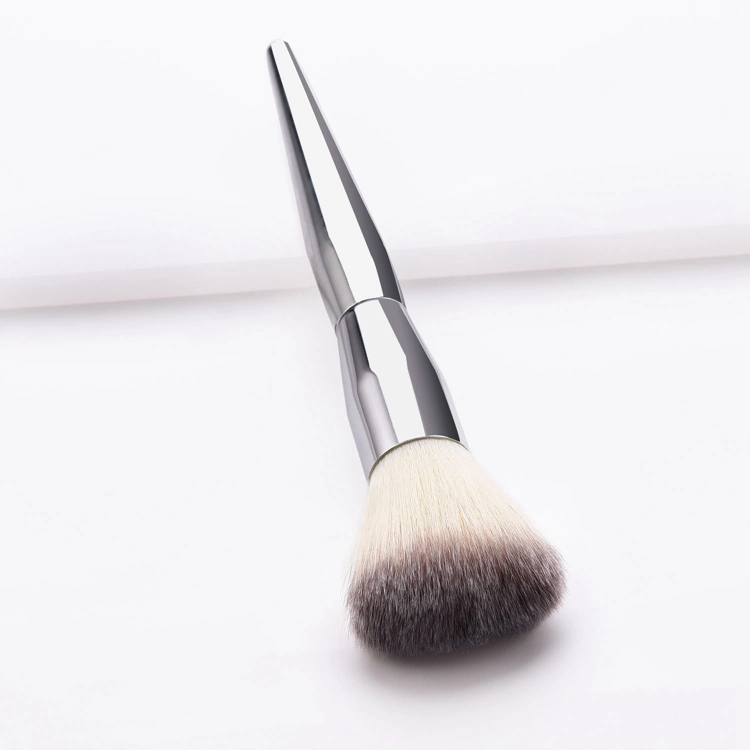 PRO Large Beauty Facial Blusher Powder Foundation Silver Handle Brushes Makeup Cosmetic Tools