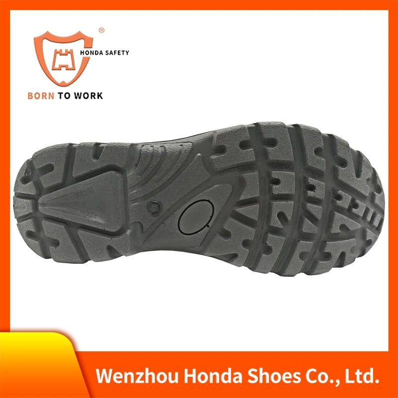 Knitted Fabric Breathable Deodorant Work Safety Shoes Anti Slip Industrial Protective Shoes