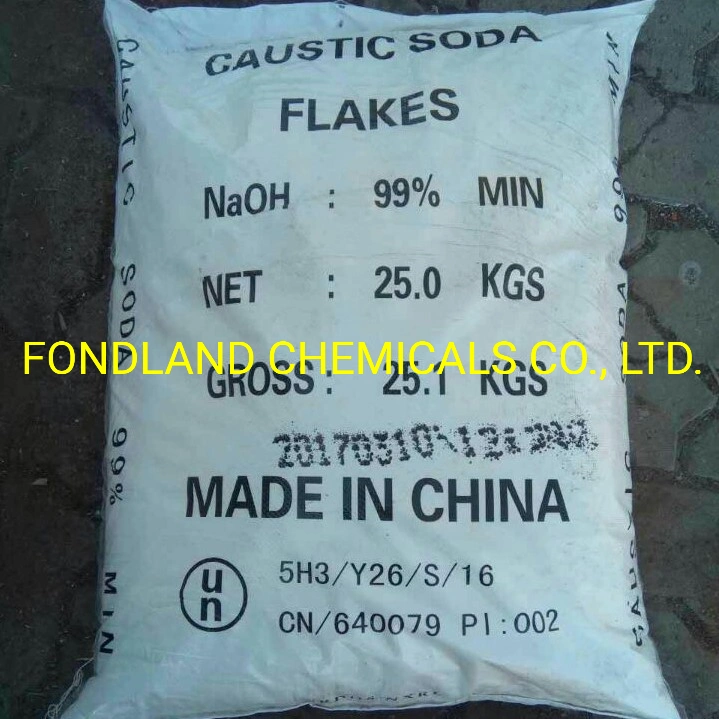 Caustic Soda Flakes/Caustic Soda Pearls 99% for Detergent Soap Industry