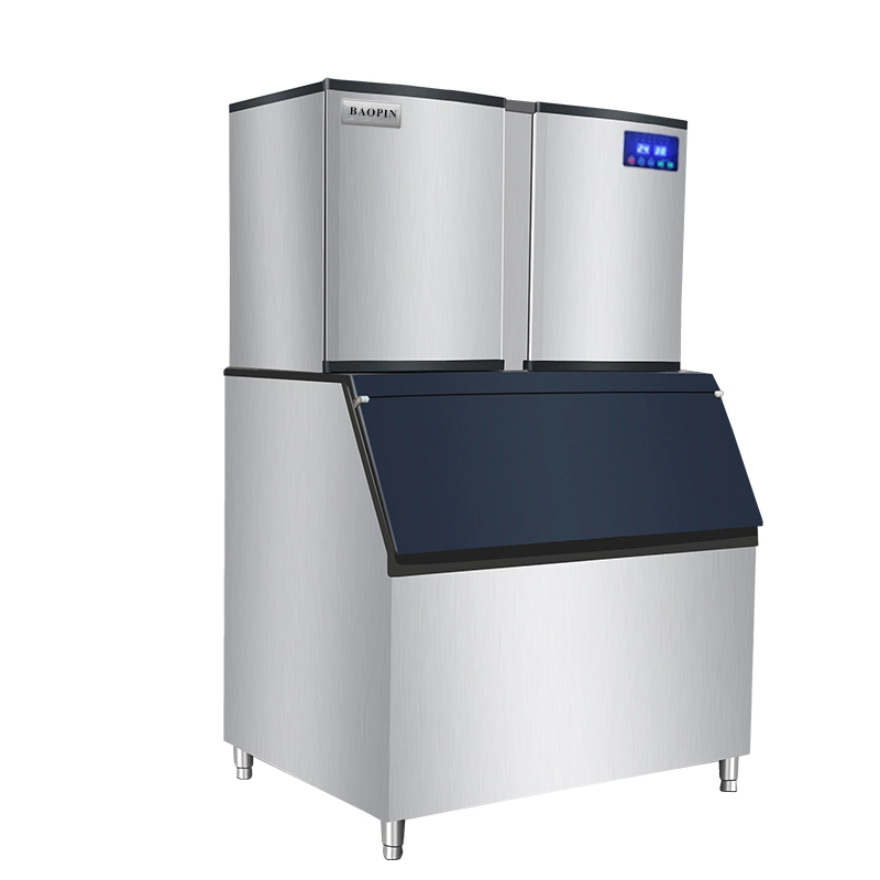 OEM 300kg 500kg 1000kg große Kapazität Eiswürfelmaschine Eis Hersteller Cube Eismaschine für Händler