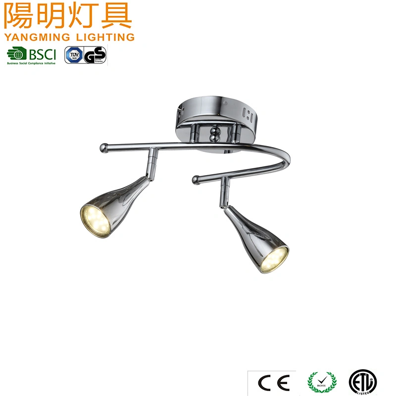 Island LED Spot Light for Interior Decoration Chrome Finish GU10 LED Bulb 3W