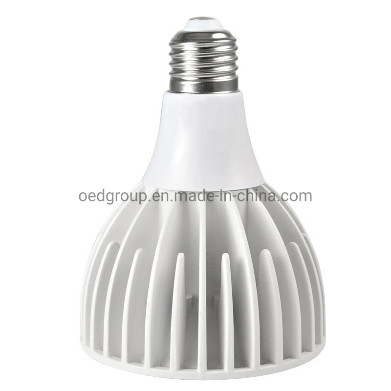 Aluminum Cooler Light E26 E27 20W 25W Long Neck PAR 30 400-780nm Plant Growing LED Bulb PAR30