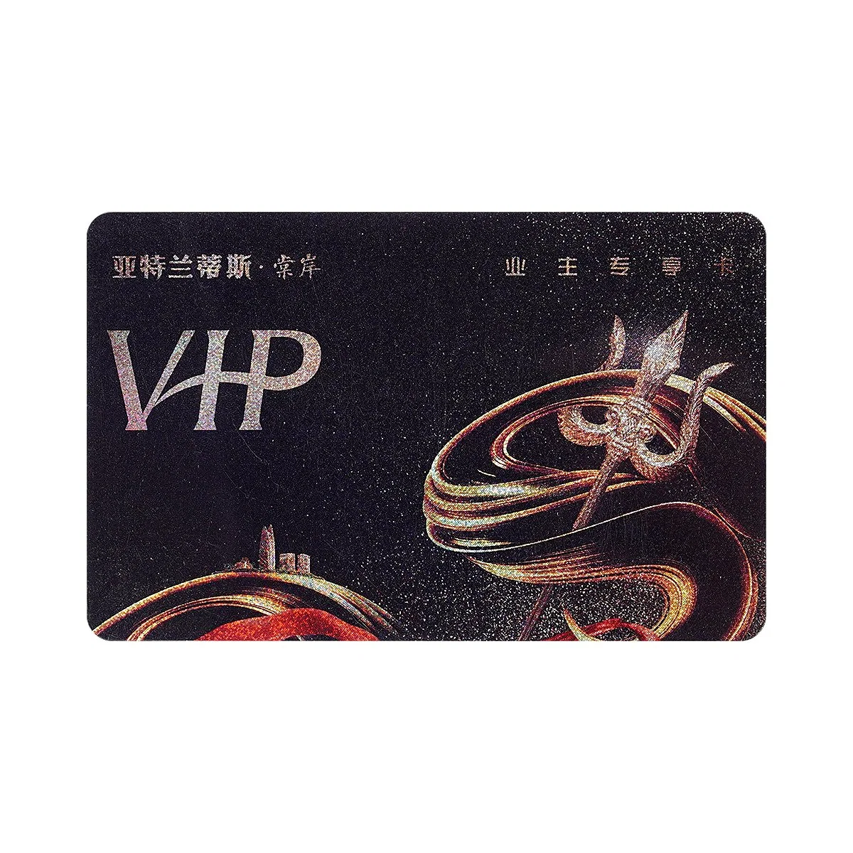 85.5*54mm MIFARE (R) Classic EV1 1K NFC Metal Business Membership Card