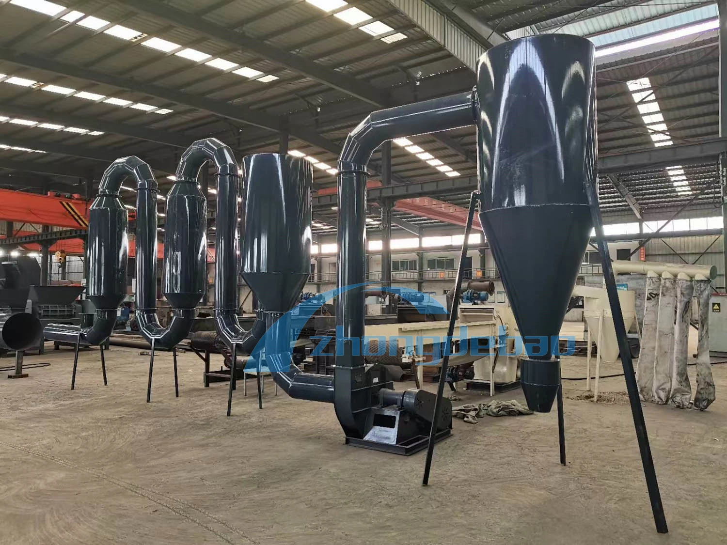 Newest Sawdust Hot Air Dryer Pipe Dryer/Wood Sawdust Airflow Pipe Drying Machine with Large Capacity