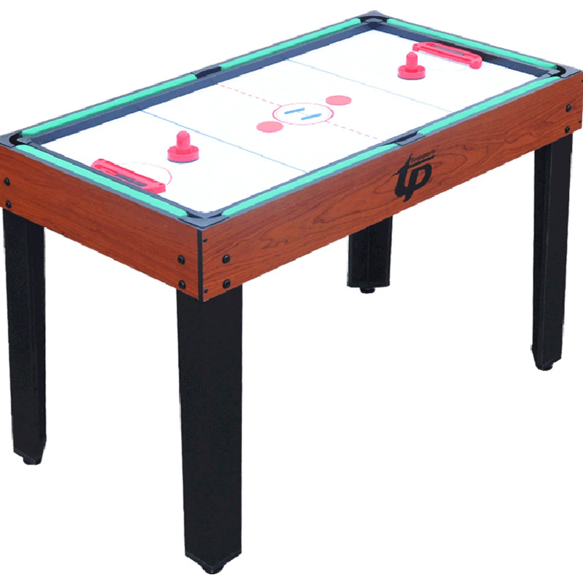 Juego de la casa de la familia de amigos del fútbol Hockey Shuffleboard Ping Pong mesa de juego combinado de ajedrez