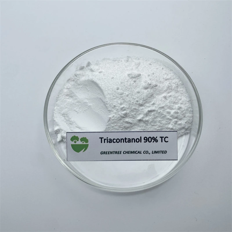 PGR أوراق نبات الستانول منظم النمو في النباتات المسحوق 1-Triacontanol 90% TC