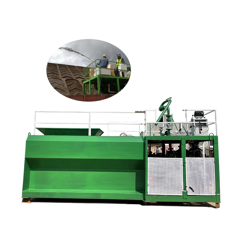 High Way Green Grass Hydroseeding Machine for Lawn