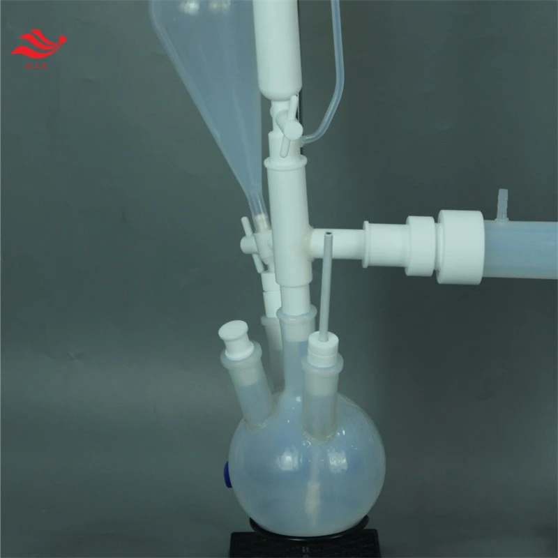 PFA Hydrogen Fluoride Distillation Condensation Pharmaceutical Chemical PTFE Purification Device