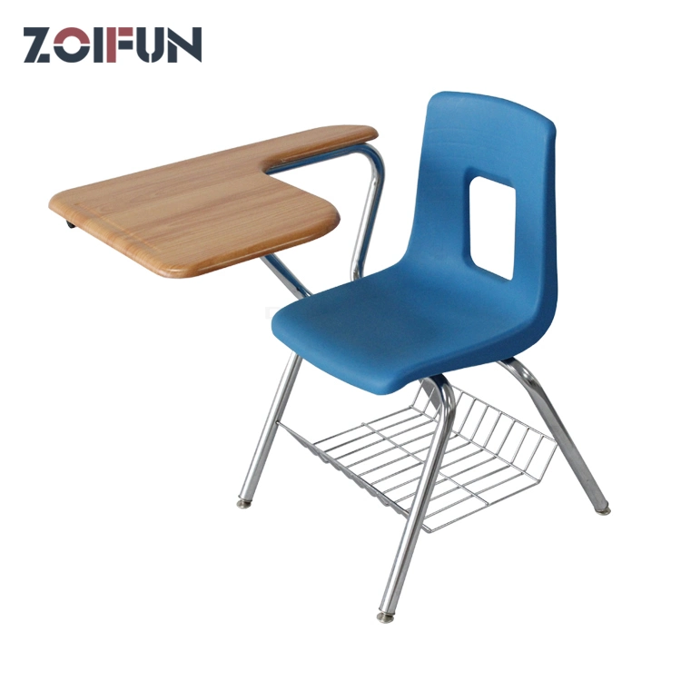 Altura ajustable niños estudiar Muebles de la escuela Mesa con silla Escritura Almohadilla