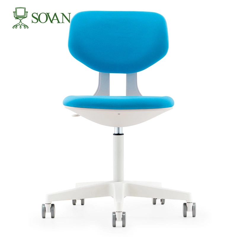 BIFMA Good Price New Children Study Chair Colorful Cute Kids Office Chair in Grey Frame training Chair Patent design