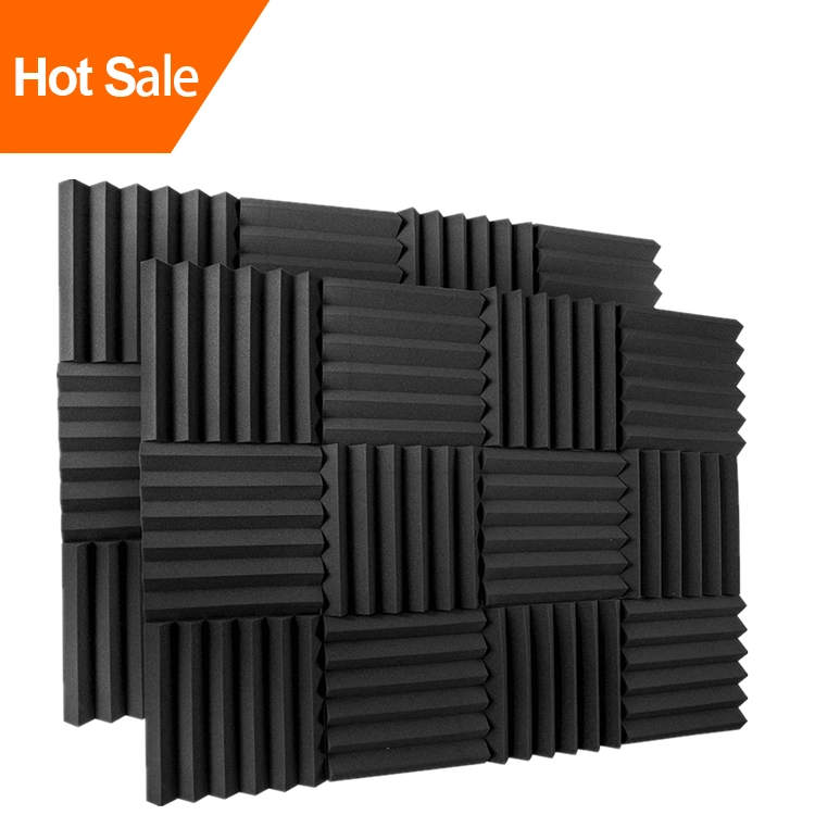 25D Self Adhesive Sound Absorption Acoustic Foam Panel Soundproofing Sponge for Recording Studio Decorative