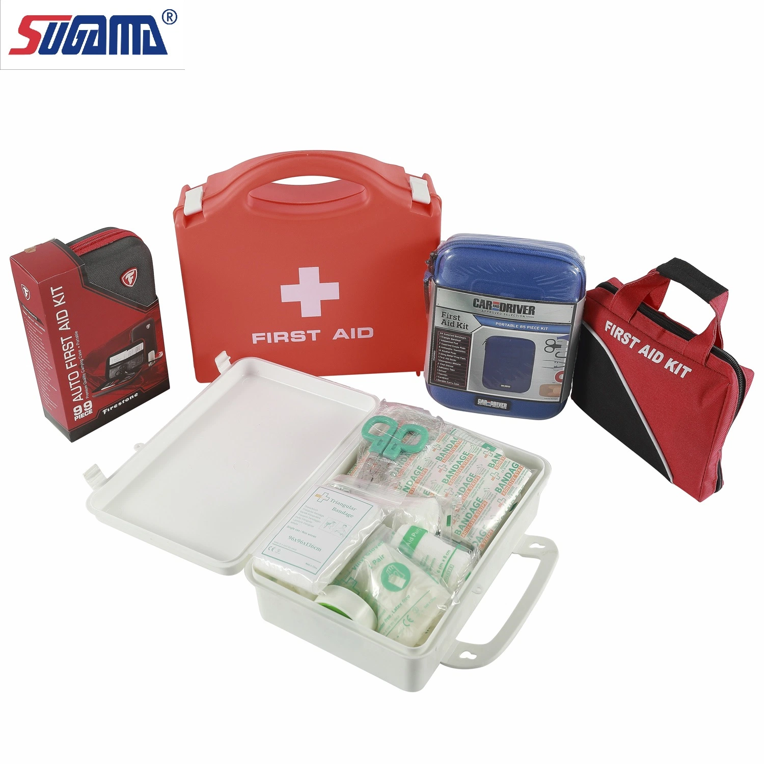 Les dispositifs médicaux en médecine de l'équipement rouge un sac de stockage portable personnalisé Smart Protection contre les surtensions de sécurité ordinateur de poche Dispositifs de premiers secours