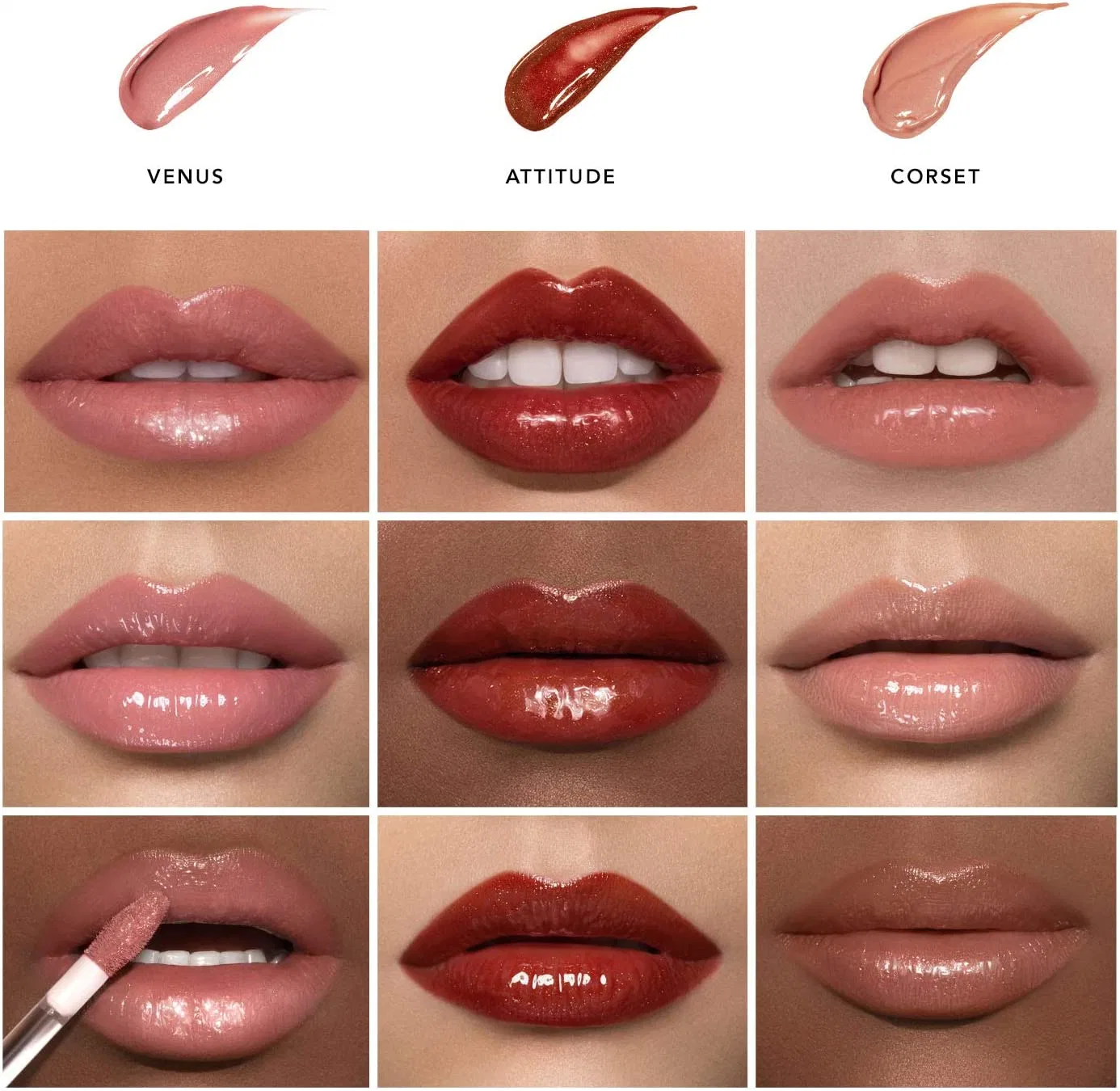 Moisturizing Hydrating Non-Stick Cup Non-Falling Color Makeup Wholesale/Supplier Lip Gloss