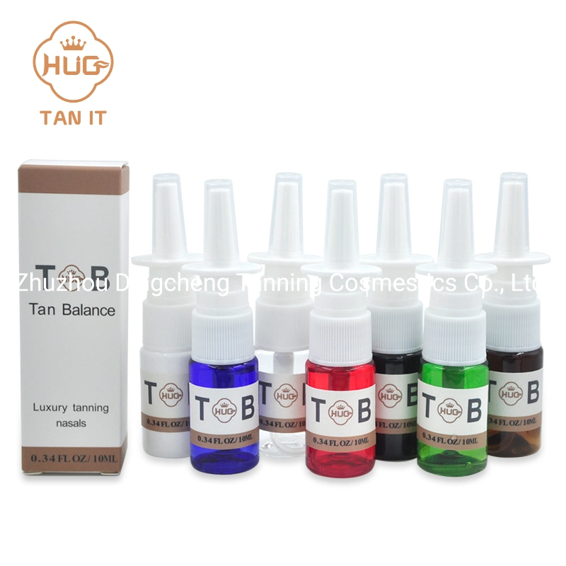 Private Label Custom Logo Tanning Nasal Spray 10ml 10mg