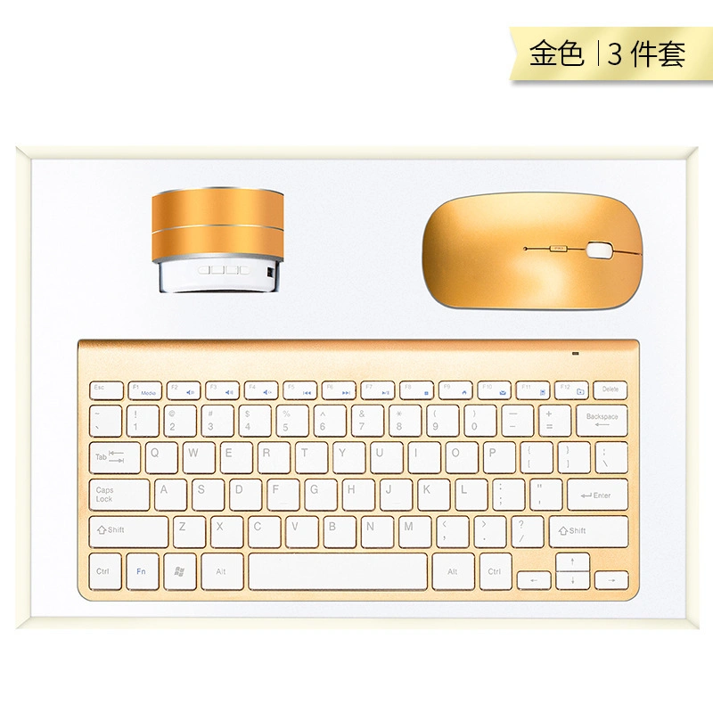 Corporate Product Silver Color Printing Promotional Pen USB Wireless Office Mouse Keyboard Gift Set