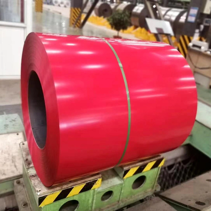 Sales of 0.5*1000 Sea Blue Crimson Color Coated Galvanized Steel Coil