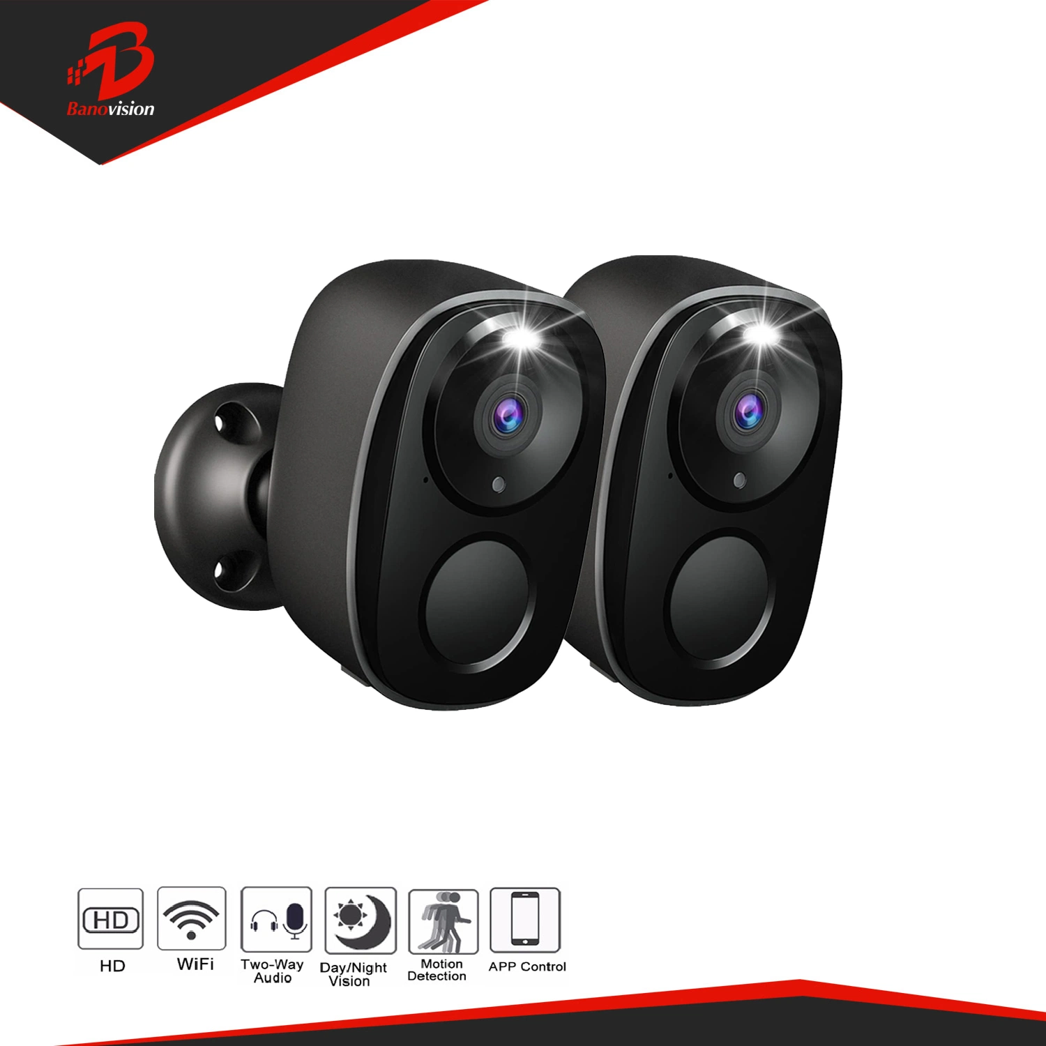 Network Smart Ai Camera IP Home Video Surveillance WiFi CCTV Security Camera