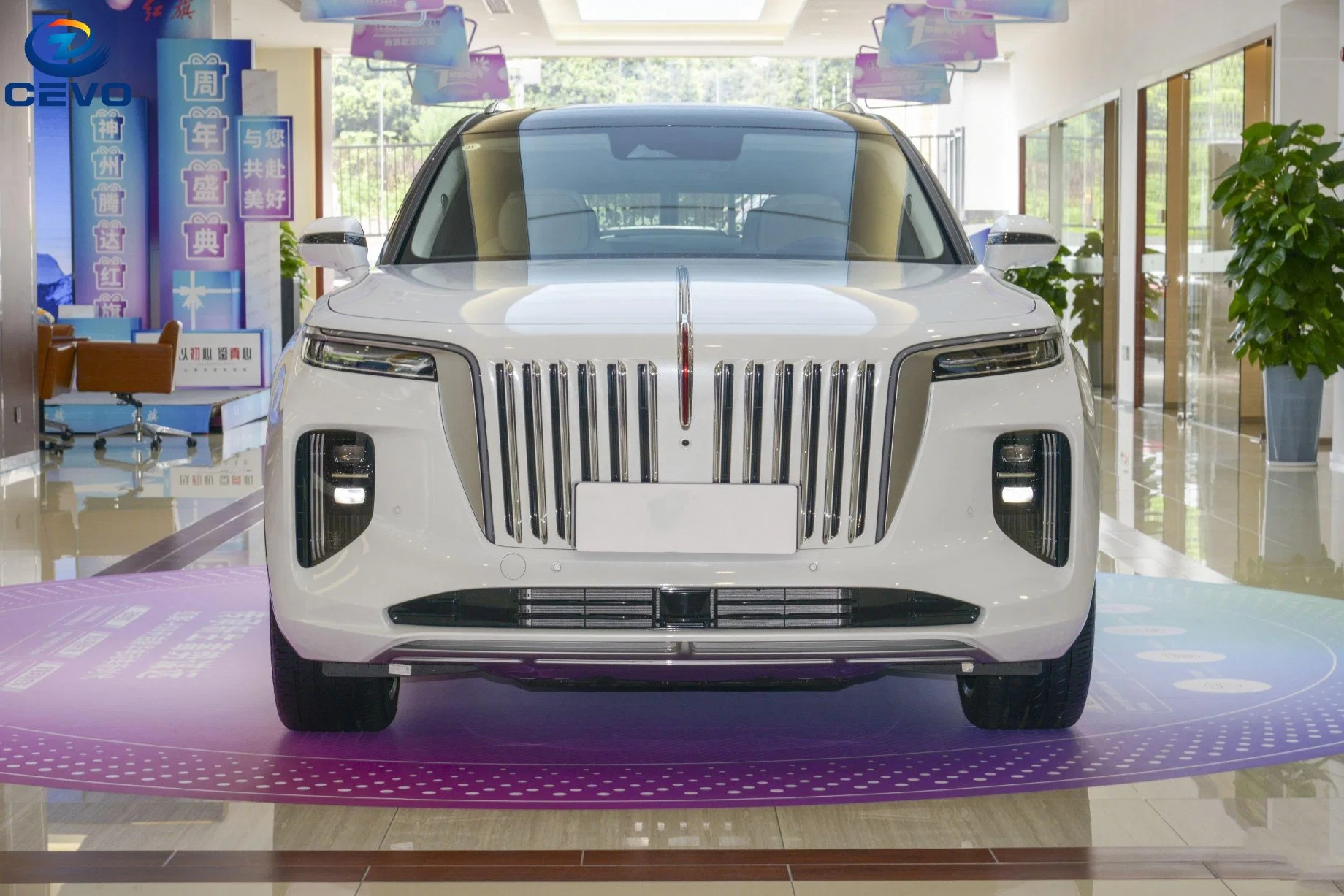 High-End Light Luxury Brand Business Elite Must Have The Appearance Full of Design Sense of Identity HS9 Electric Car for Sale