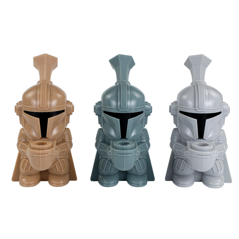 Silicone Smoking Mandalore Water Pipe Hot Sell Glass Animated Star War