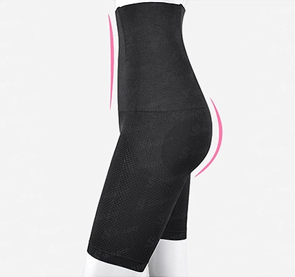 S-Shaper Shapewear Original as mulheres de emagrecimento de compressão de cintura elevada elasticidade de alta qualidade calções curtos