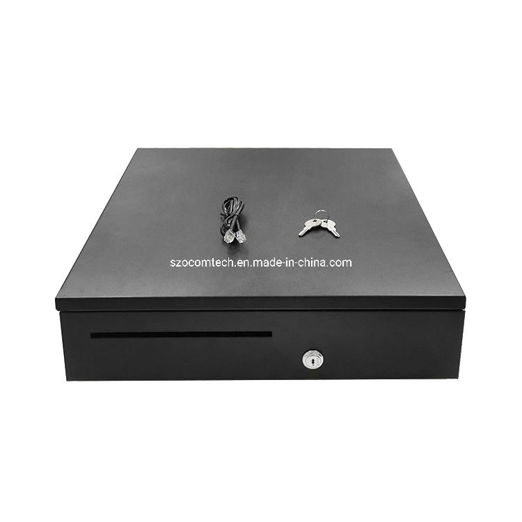 USB Trigger Electronic Metal Money Cash Drawer Boxes with Slot